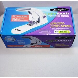 Swingline 90010  LightTouch Heavy-Duty Stapler 120-Sheet Capacity Like New